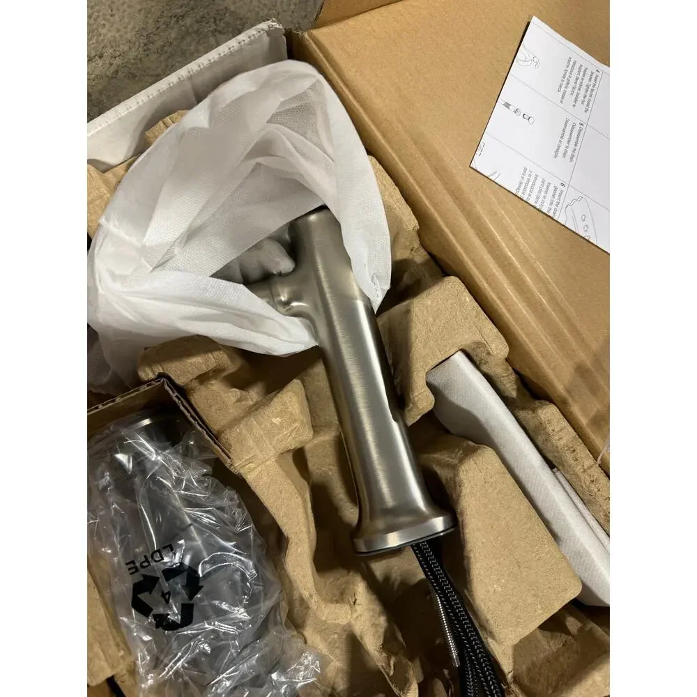 Kohler Terzet Brushed Nickel Single Handled Bathroom Faucet